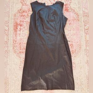 Carol Brent, Women’s Vintage 1970s Elegant Black Sleeveless Dress